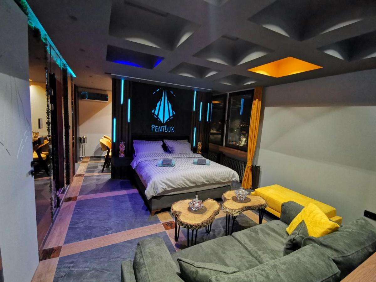 Pentlux - Spa Penthouse In The Heart Of Skopje Luaran gambar